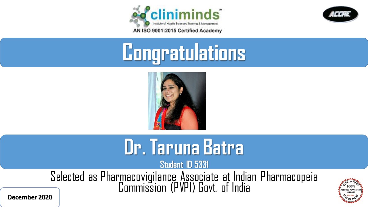 Cliniminds Drug Regulatory Affairs Placements